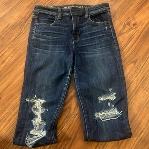 American Eagle Hi Rise Jegging Crop!